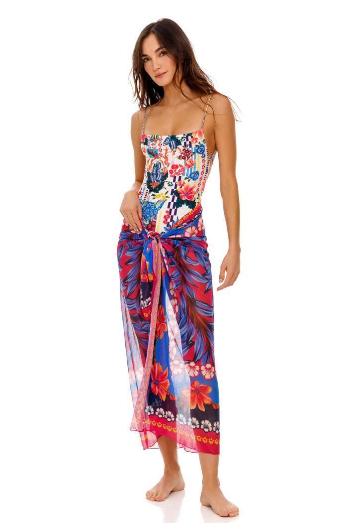 Marine Citrus Pareo 18208