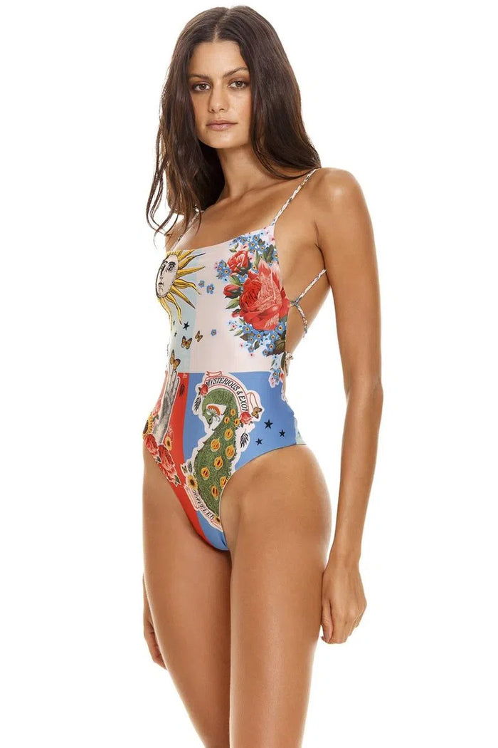 Kali Embellished One Piece 12304