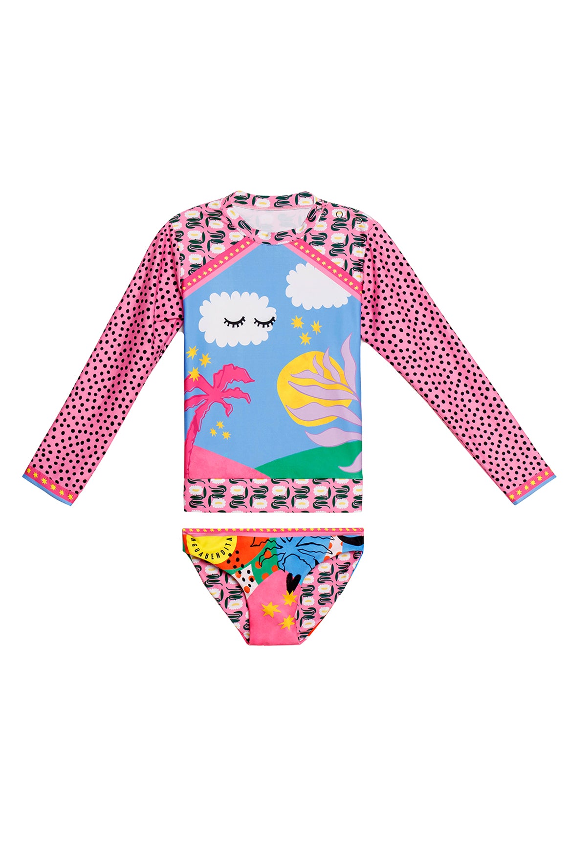 Lackie Joo Bah Rashguard Bikini 10250