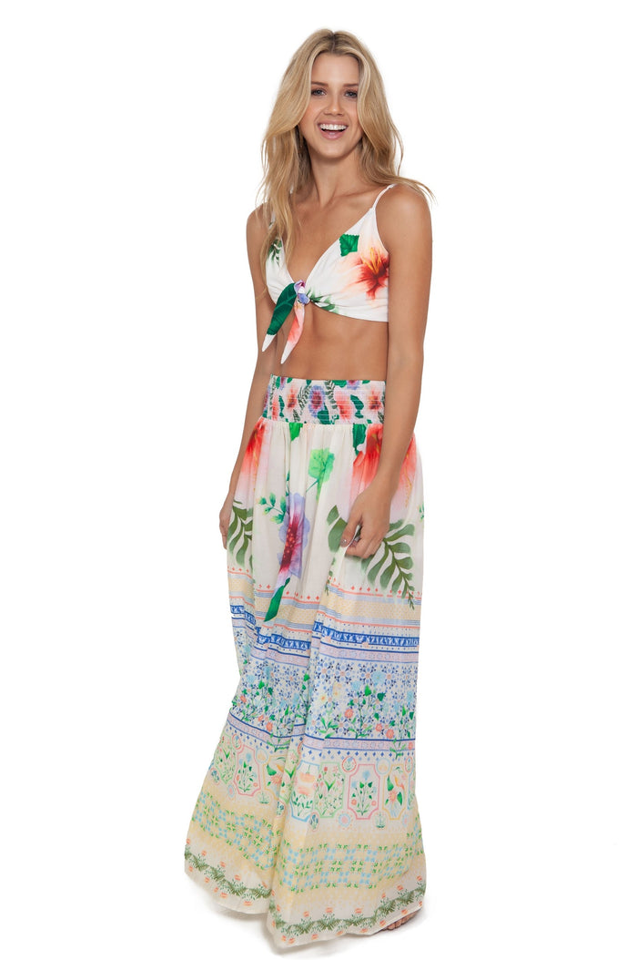 Eleanor Pastel Tropic Skirt 4173